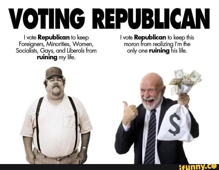 Why Would Anyone Ever Vote for a Republican?